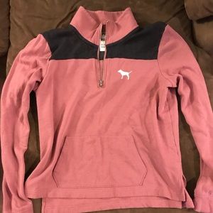 PINK Victoria Secret 3/4 Zip